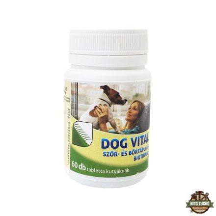 Dog Vital szőr - és bőrtápláló biotinnal 60db