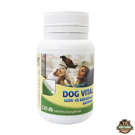 Dog Vital szőr - és bőrtápláló biotinnal 120db