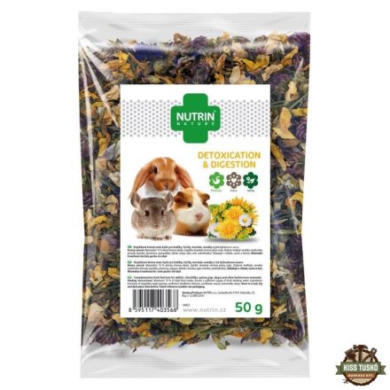 Nutrin Nature Rágcsálóknak, Emésztés És Méregtelenítés 50g