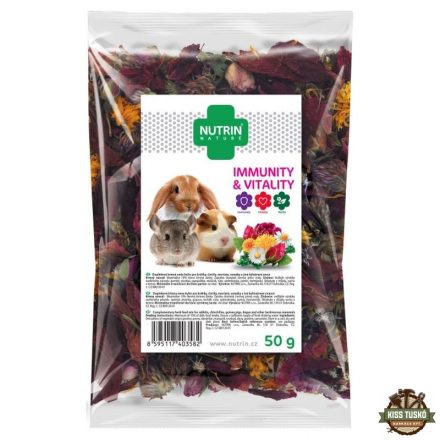 Nutrin Nature Rágcsálóknak, Immunitás-Vitalitás 50g