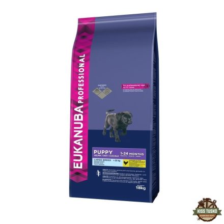 Eukanuba Puppy Large kutyatáp 18kg