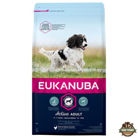 Eukanuba Adult Medium kutyatáp 3kg