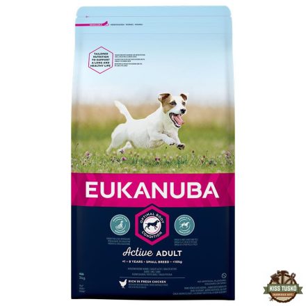 Eukanuba Adult Small kutyatáp 3kg