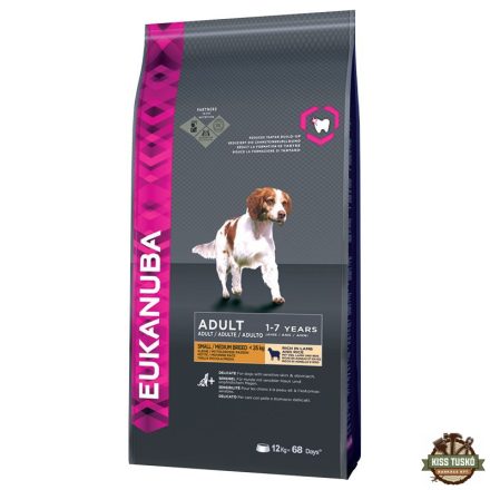 Eukanuba Adult Lamb & Rice Small & Medium kutyatáp 12kg