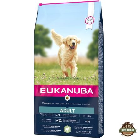 Eukanuba Adult Lamb & Rice Large kutyatáp 12kg