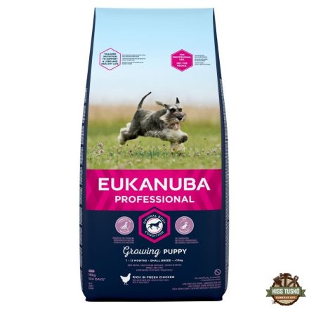 Eukanuba Puppy Small kutyatáp 18kg