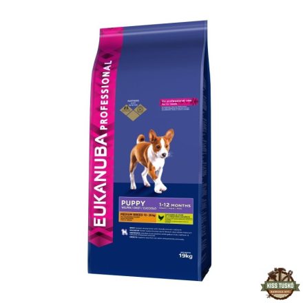 Eukanuba Puppy Medium kutyatáp 18kg