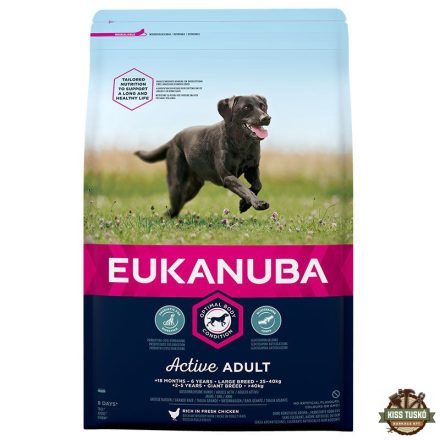Eukanuba Adult Large kutyatáp 3kg