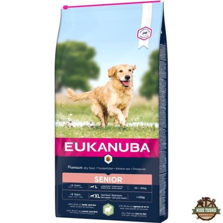Eukanuba Senior Large Lamb & Rice kutyatáp 12kg
