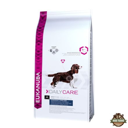 Eukanuba Daily Care Overweigt & Sterilised kutyatáp 12kg