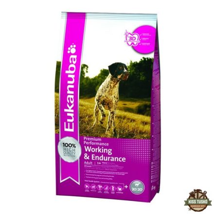 Eukanuba Working & Endurance All Breeds kutyatáp 15kg