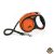 Flexi Xtreme szalagos automata póráz M 5m, narancs 35kg-ig