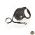 Flexi Black Design szalagos automata póráz L 5m 50kg-ig ezüst