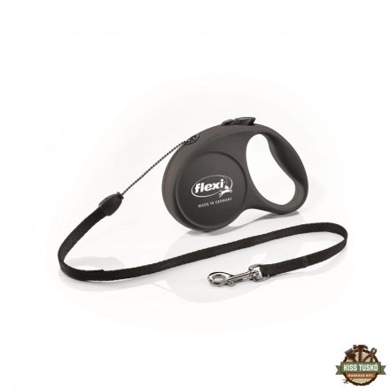 Flexi Fun S 5m Zsinór 12kg-ig fekete