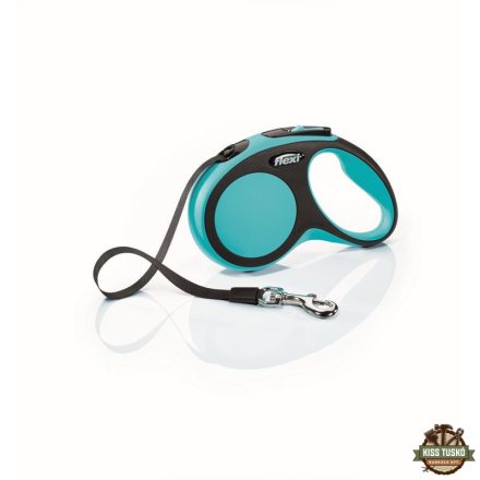 Flexi New Comfort szalagos automata póráz S 5m 15kg-ig kék