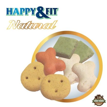 Happy&Fit Natural Szivárvány Kedvenc Keksz jutalomfalat 10 kg