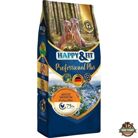 Happy&Fit Professional Plus Adult Medium Fresh Chicken & Millet 18kg