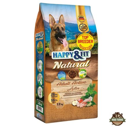 Happy&Fit Natural Adult Active (Top Breeder) 12kg
