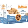 Iams Cat Delights alutasak Sea in gravy Multipack, többféle halas íz, ízletes szószban 12x85g