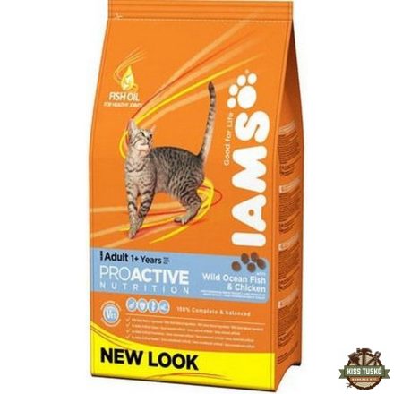 Iams Cat Adult Ocean Fish macskatáp 10kg