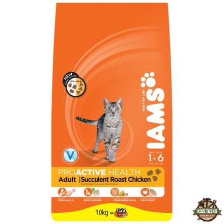 Iams Cat Adult Chicken macskatáp 10kg