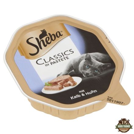Sheba Alutálca Borjú-Csirke 85g