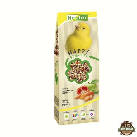 Nestor Eledel Kanárinak Bors+Gyümölcs+Répa 700ml 470gr