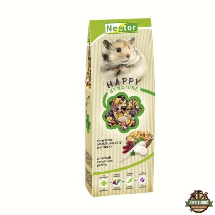 Nestor Eledel Hörcsögnek Amarántmag+Kukoricapehely 700ml 500gr