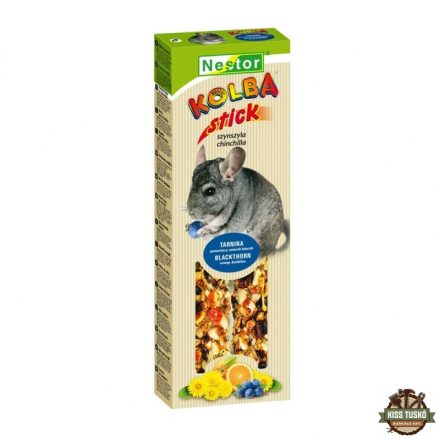 Nestor Dupla Rúd Csincsillának Kökény+Narancs+Magok 115gr