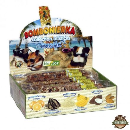 Nestor Bonbonierka Rágcsálónak  És Nyúlnak Exotikus 65gr