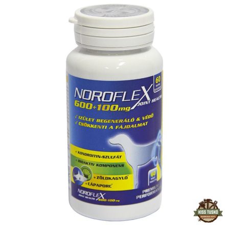 Noroflex 600+100mg 60db ízületvédő, fájdalomcsökkentő rágótabletta