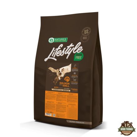 Natures Protection Lifestyle Dog GF Salmon with Krill Junior 10kg