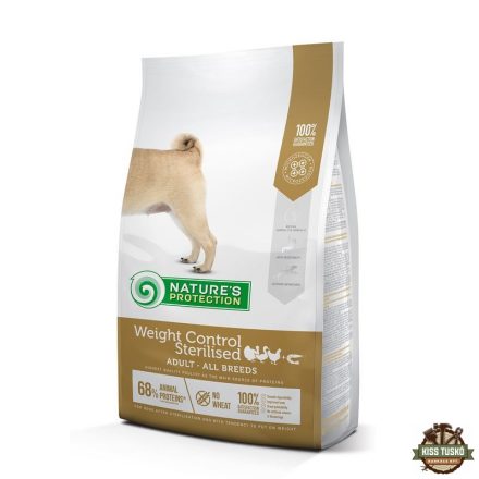 Natures Protection Dog Weight Control Sterilised Poultry with krill 4kg