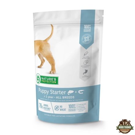 Natures Protection Dog Puppy Starter Salmon with krill 500g