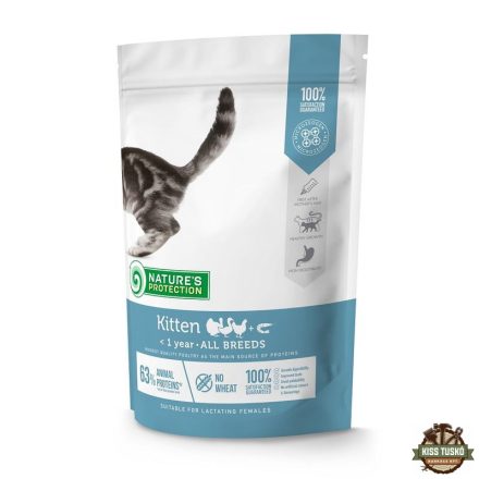 Natures Protection Cat Kitten Poultry with krill 400g