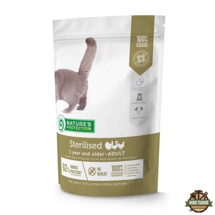 Natures Protection Cat Adult Sterilised Poultry 400g
