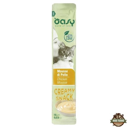 Oasy Cat Creamy Snack Chicken 4x15g