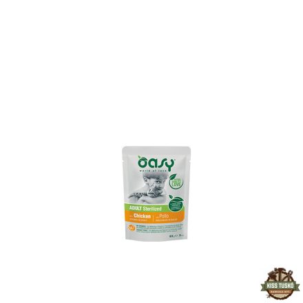 Oasy Cat Alutasakos Chunks in Gravy Adult Sterilized Chicken 85g