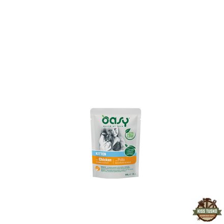 Oasy Cat Alutasakos Chunks in Gravy Kitten Chicken 85g