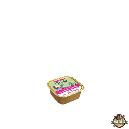 Oasy Dog Alutálka Tasty Paté Adult Veal & Vegetables 150g