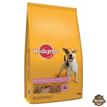 Pedigree Száraz Mini Baromfi-Zöldség 2kg