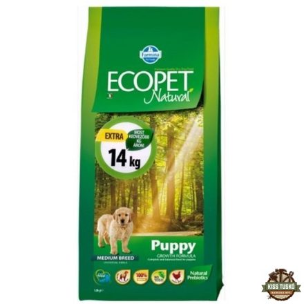 Ecopet Natural Puppy Medium 14kg