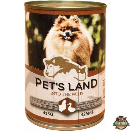Pet s Land Dog Konzerv Baromfi 415g