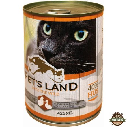 Pet s Land Cat Konzerv Baromfi 415g