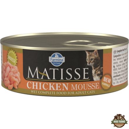 Matisse Cat konzerv Mousse Csirke 85g
