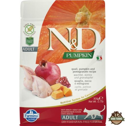 N&D Cat Pumpkin fürj 300g