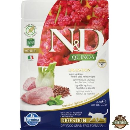 N&D Cat Quinoa Digestion bárány 300g