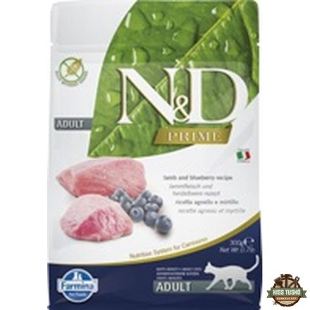 N&D Cat Prime bárány & áfonya adult 300g