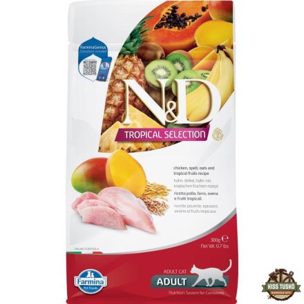 N&D Tropical Selection Cat Chicken Adult 300g