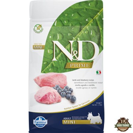 N&D Dog Prime bárány & áfonya adult mini 800g
